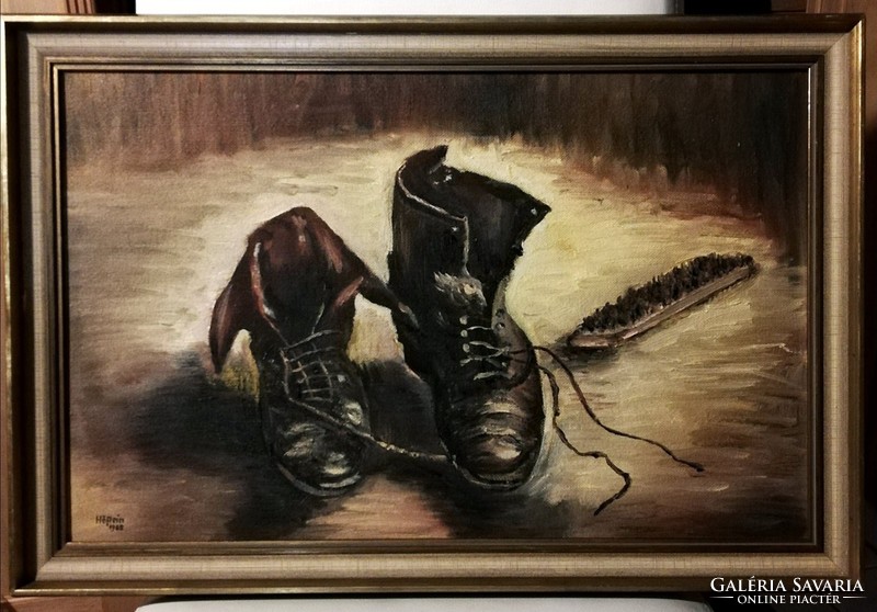 The served boots (42 x 62, oil)