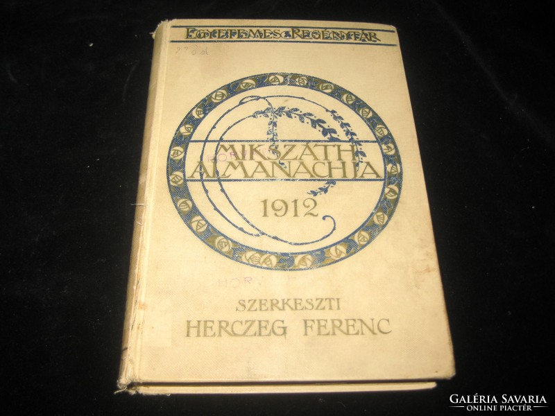 Mikszáth almanac ed. Ferenc Herczeg 1912
