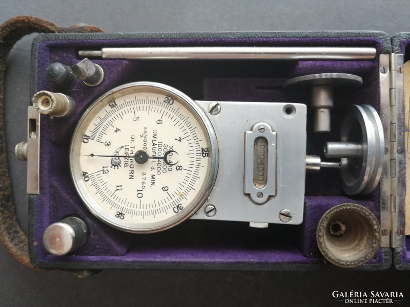 Rare antique tachometer dr. Th. Thorn- ep