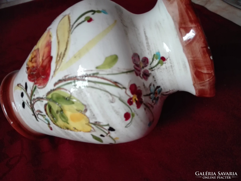 Kerámia váza, 15,5 cm magas