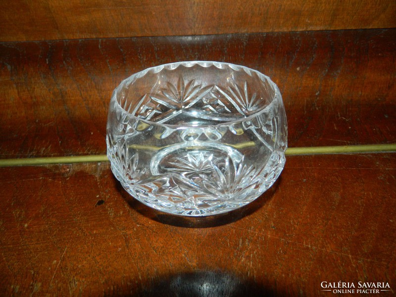 Crystal glass center plate