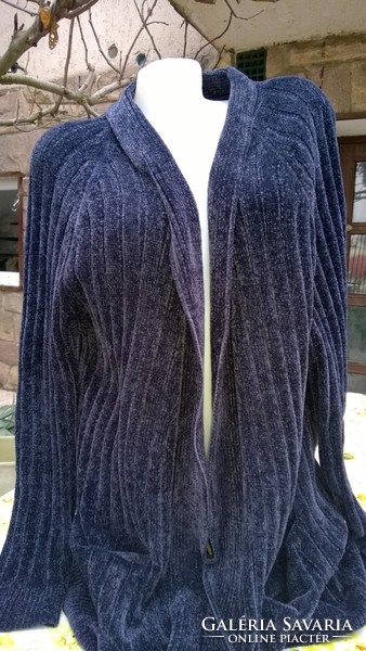 Zara-Püspöklila Maxi pulóver vagy kabát 2 óriás zsebbel, Eu XL-de több méretre is