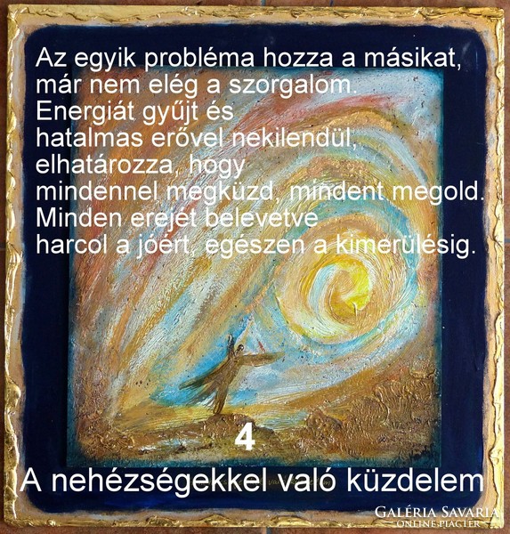 Prima díjas művész:A LÉLEKÚT NYOLC ÁLLOMÁSA.Ingyen tárlatvezetés.Károlyfi Zsófia/1952