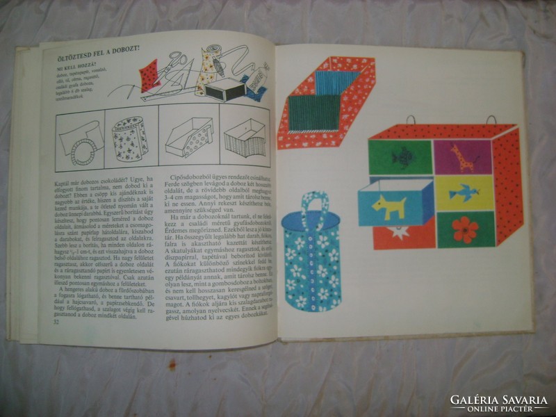 Kun A.-Békési M.: Ez neked is sikerül - 1976 - retro barkácskönyv gyerekeknek