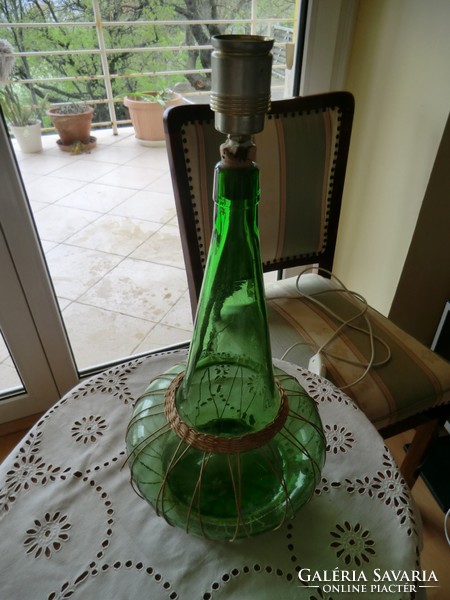 Particularly unique table lamp made of glass 50 x 25 cm