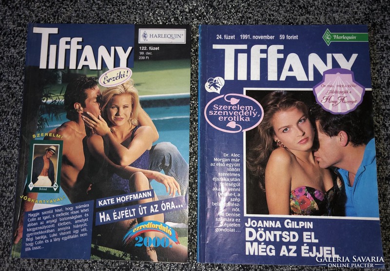 Tiffany regények - 17 történet (9+1+2 db)