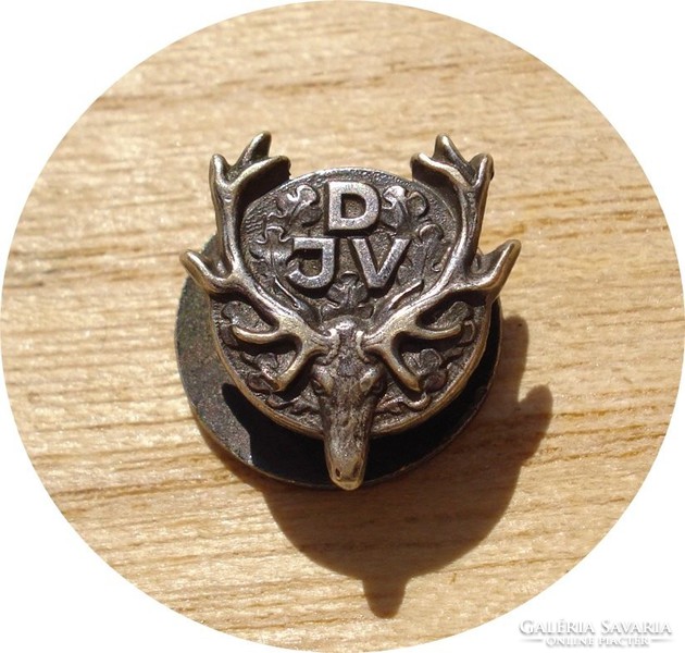 Djv buttonhole badge deutscher jagd verband German hunting association 1933-45