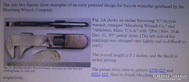 Frank mossberg bicycle key