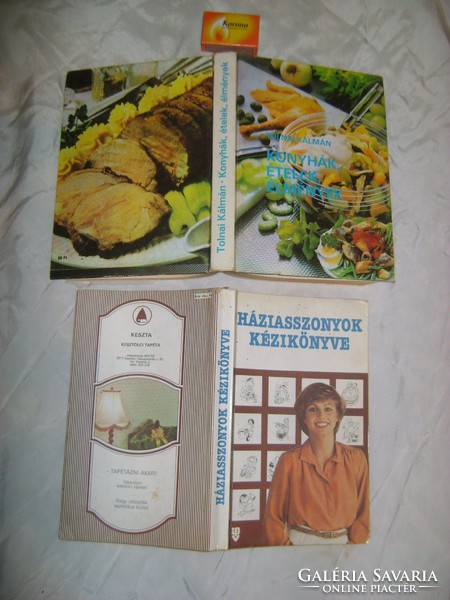 Retro szakácskönyv - két darab