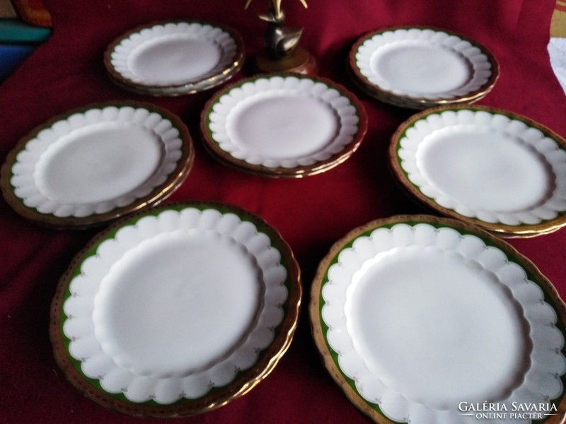 6 db  Csodás Eschenbach Bavaria süteményes desszertes tányér  19 cm