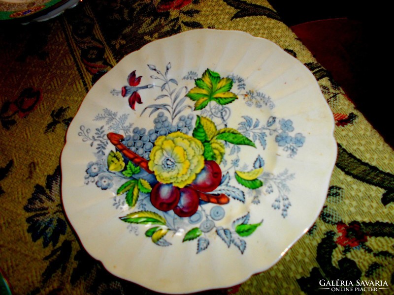 Angol porcelánfajansz   tányér  24 cm