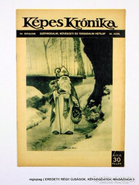 1933 december 10  /  Képes Krónika  /  Régi ÚJSÁGOK KÉPREGÉNYEK MAGAZINOK Szs.:  12454