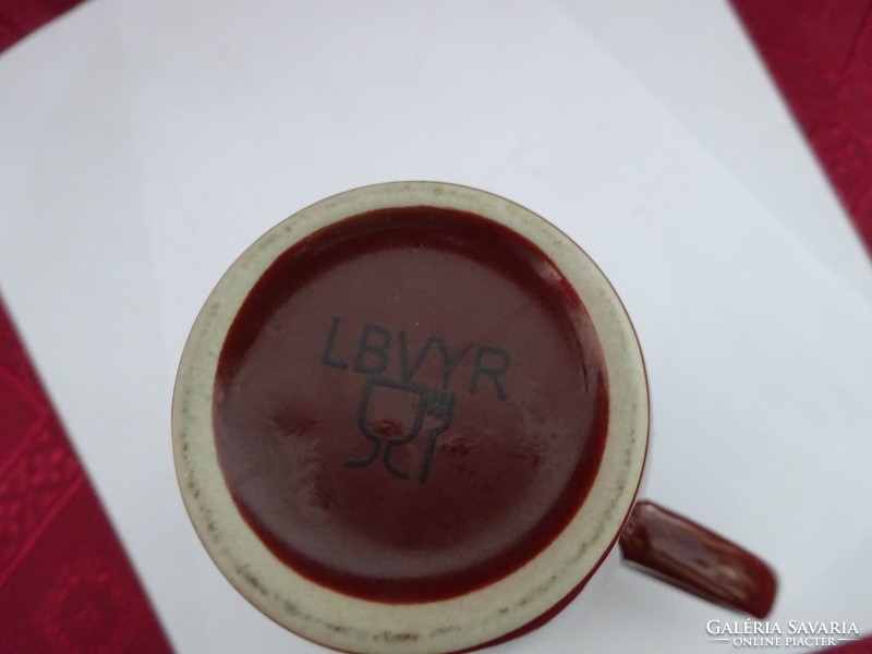 Lbvyr Italian porcelain teacup, height 12 cm. He has!