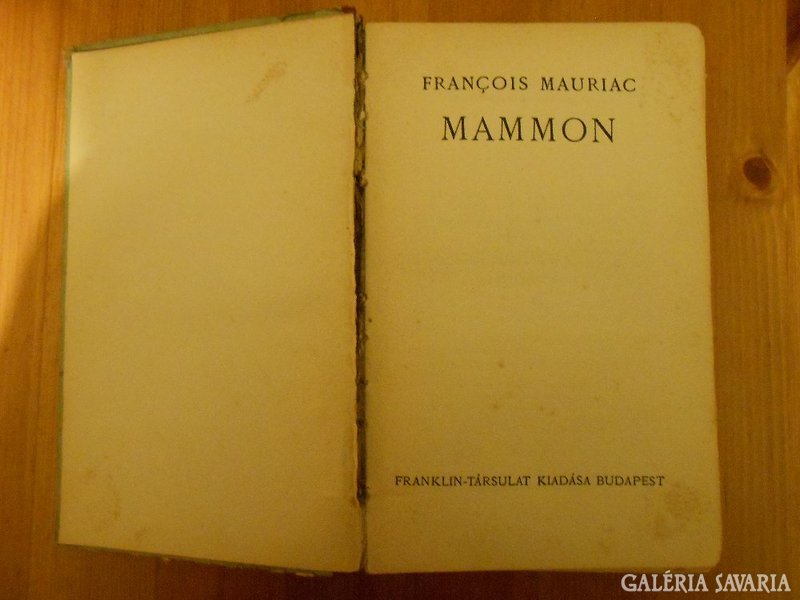 Francois Mauriac: Mammon