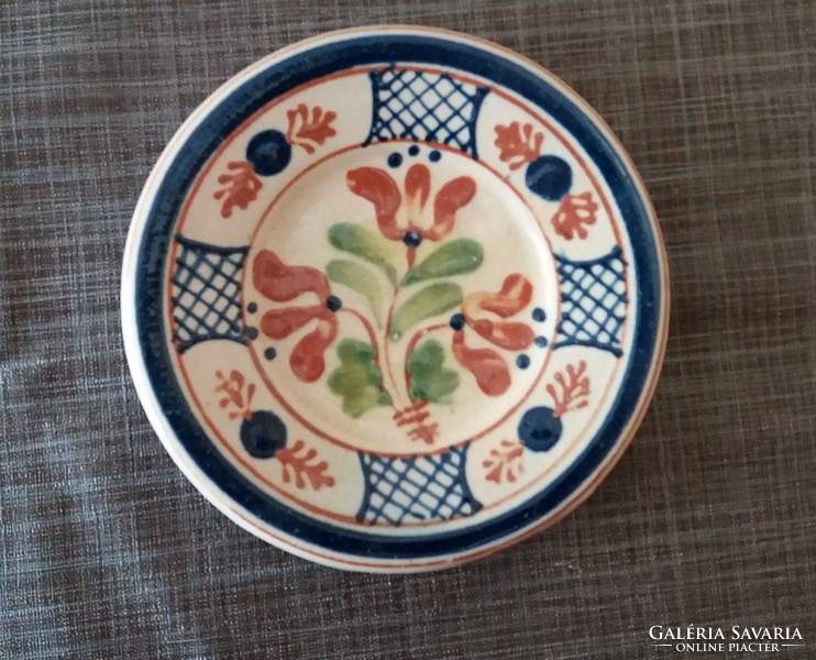 Ceramic small decorative plate, wall plate