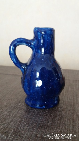 Kézműves kerámia váza kancsó