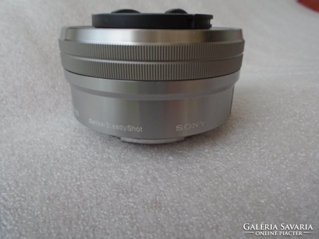 Sony SELP1650 16-50mm Power Zoom Camera Lens Silver used ÚJ TERMÉK.. fél ár alatt