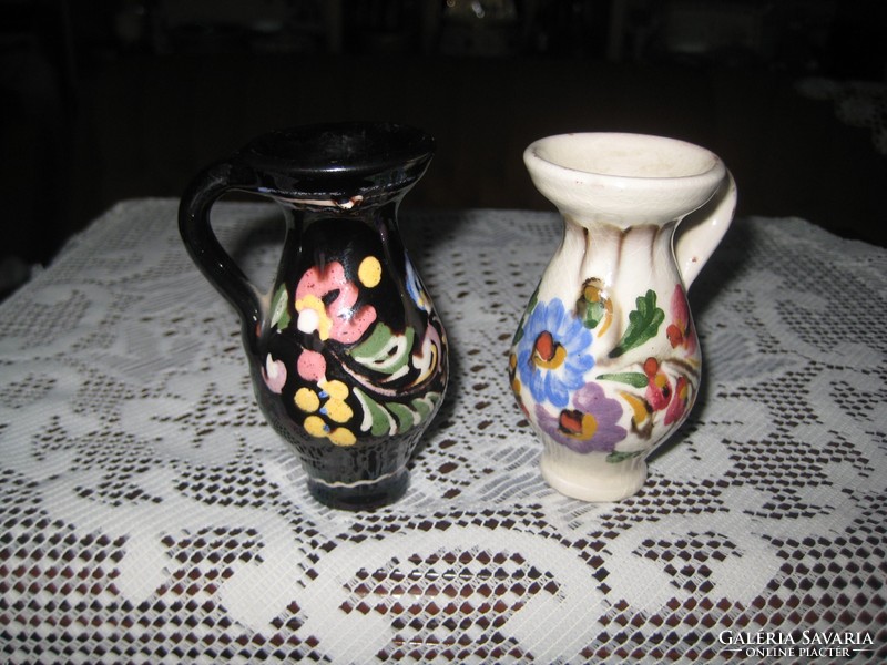 Hmv small jug pair, 8.5 cm