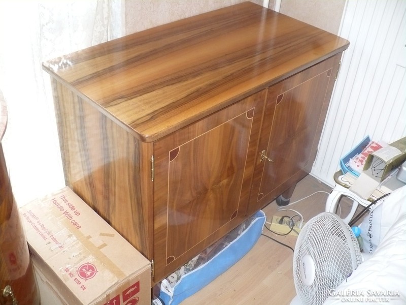 Inlaid chest of drawers approx. From the 1950s