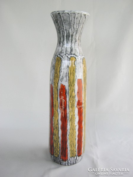 Juryed craftsman in retro ceramic vase 36 cm