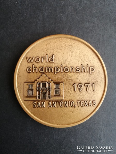 Öttusa memorial medal 1971 Texas modern pentathlon - ep