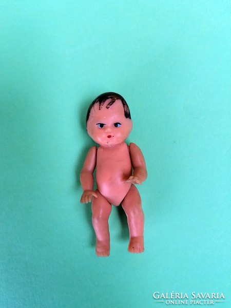 Retro mini doll house rubber doll 23.