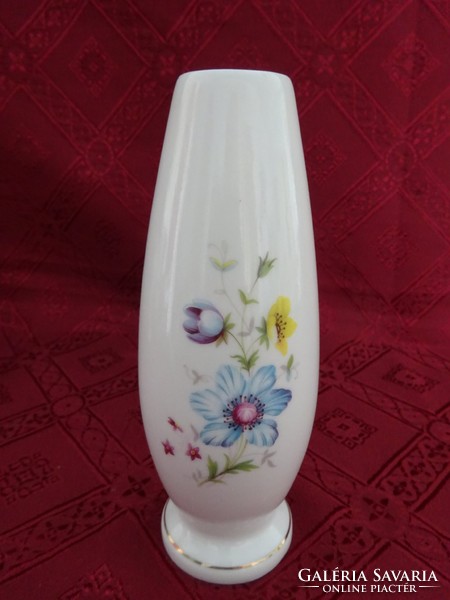 Aquincum porcelán váza, magassága 16 cm. Vanneki! Jókai.