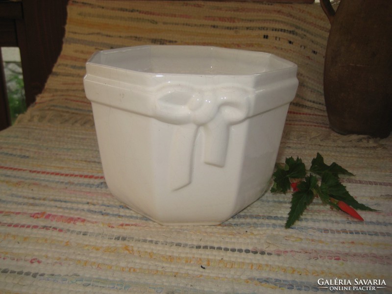 Ceramic, flowerpot or flower pot 20 x 15 cm