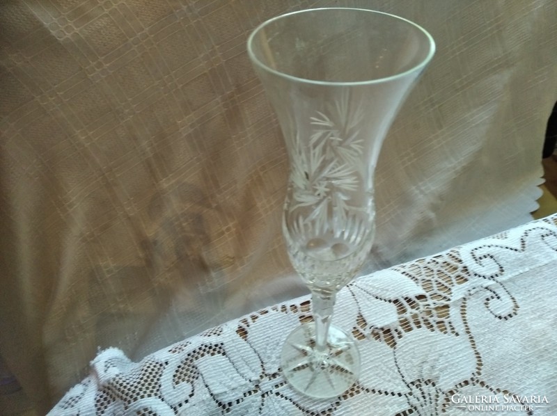 Kristály pohár egyedi 26 cm