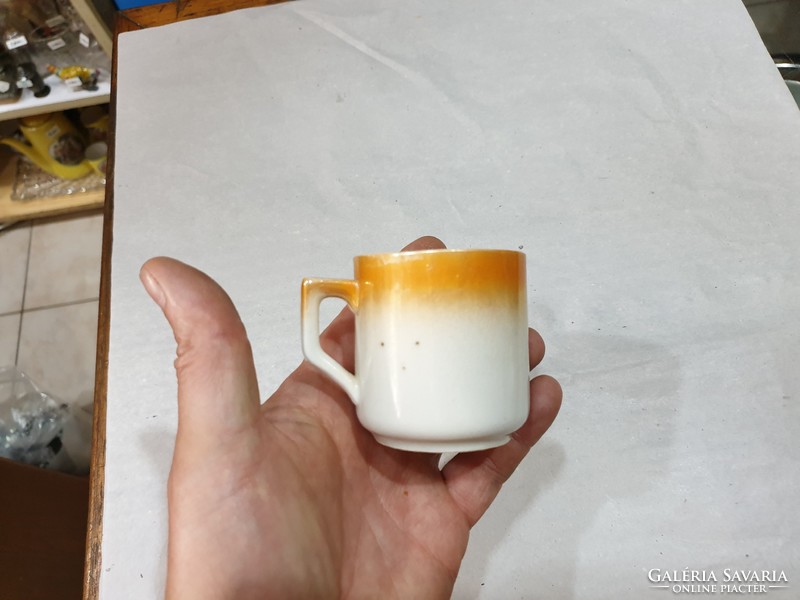 Régi zsolnay káves csésze 