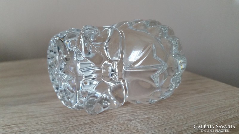 Lead crystal small bow shoes for sale! Small shoes with German lead crystal ornament