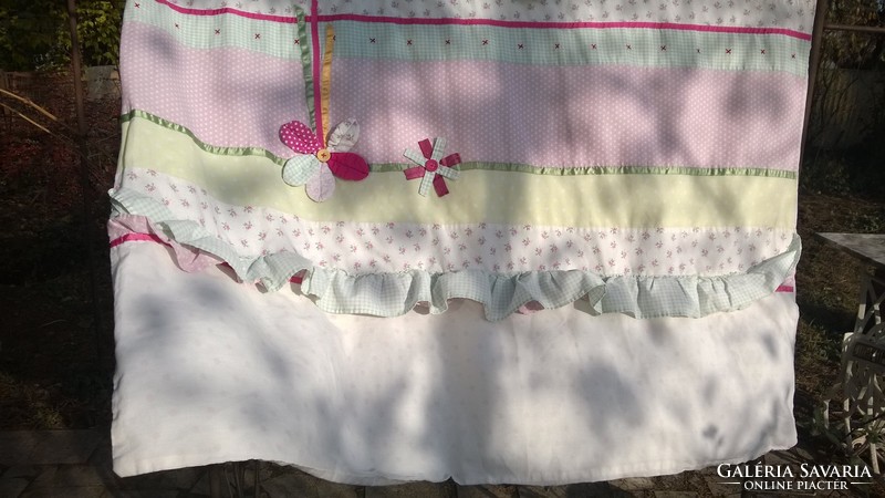 Dekoratív gyermekágynemű- patchwork ágytakaró-ágyterítő-paplanhuzat