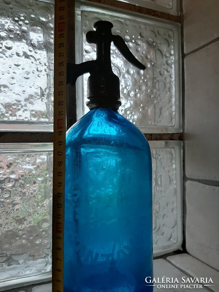 Soda bottle blue soda 32 cm
