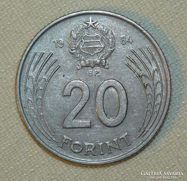 20 Forint - Magyar Népköztársaság - 1984.