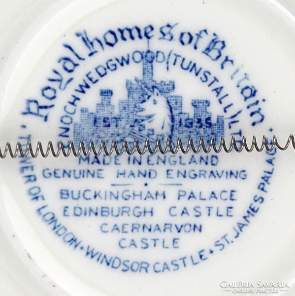 1B062 Wedgwood angol porcelán tányér 10.5 cm