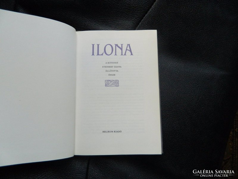 Ilona könyv _ Helikon kiadó