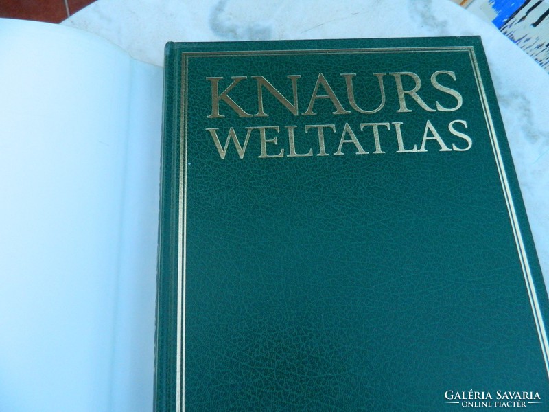 Knaurs weltatlas - large world atlas in German