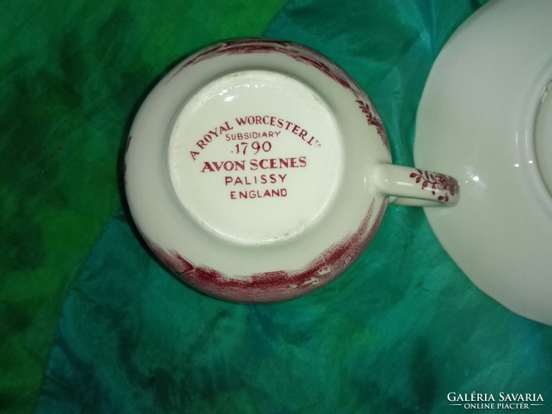 Angol Royal Worcesterl teás ,kávés szett.