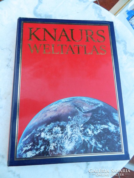 Knaurs Weltatlas - Nagy Világatlasz német nyelven