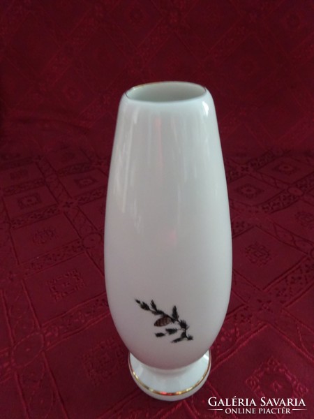 Aquincum porcelain vase with Veszprém inscription and view. He has!