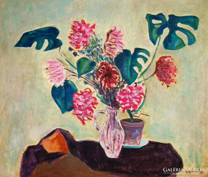 Still life with flowers (60x70)