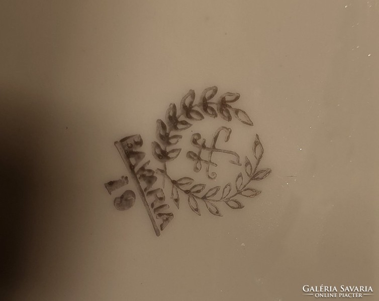 Bavaria porcelán tányér, tál, kínáló, asztalközép