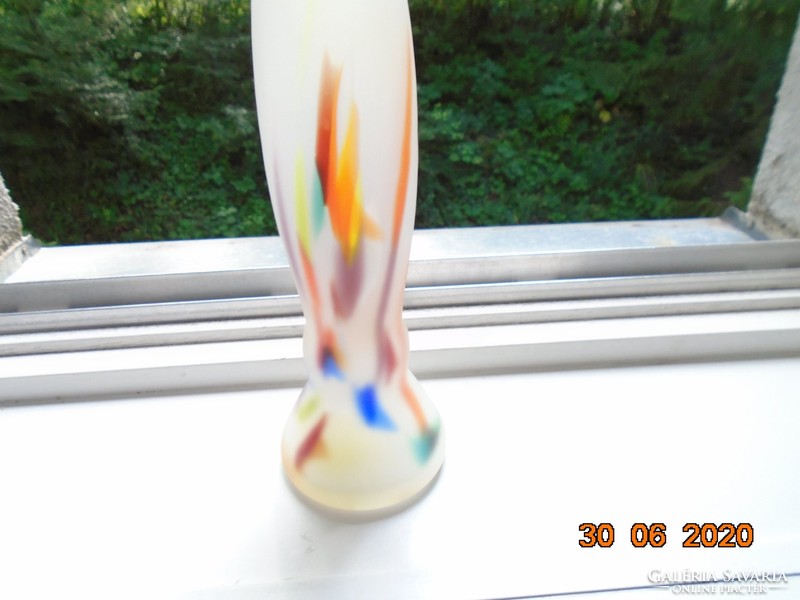 Művészi modern homokfúvott opál üveg váza