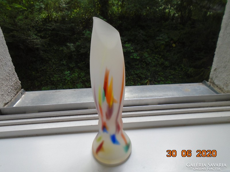 Művészi modern opál üveg váza