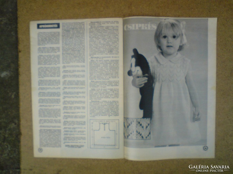 Old newspaper - nimble fingers 1985. / Number 5