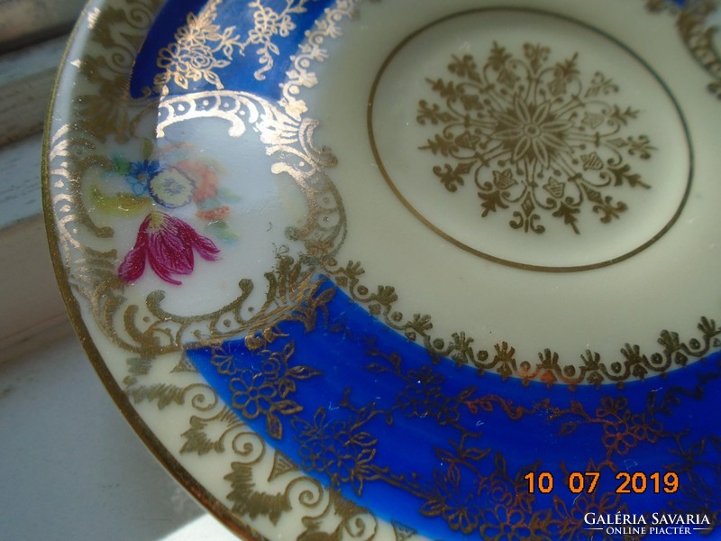 Altwien hand-painted gold-plated small plate
