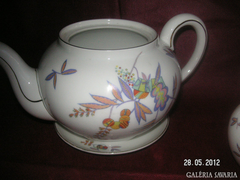 Porcelain tea set, Munich - Schwaben, in nice subdued colors