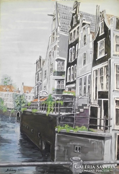 Holland utcakép a 70-es évekből