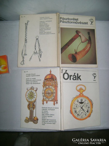 Kolibri könyv két darab - Pásztorélet..1983, Órák...1988