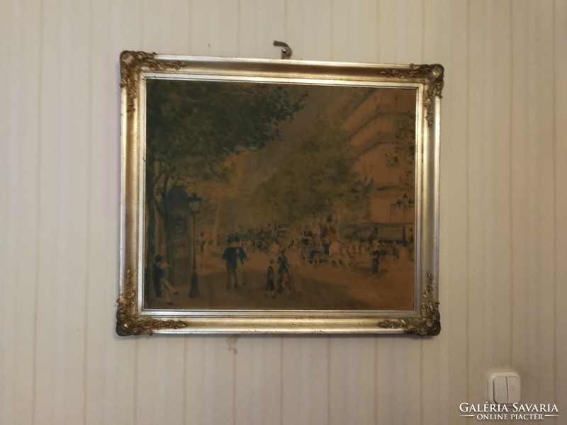 Renoir silver frame, picture frame, painting frame mirror! Official seal museum seal. Decoration